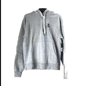 Spiritual Gangster Men’s SG Monogram Classic Hoodie Heather Gray - L